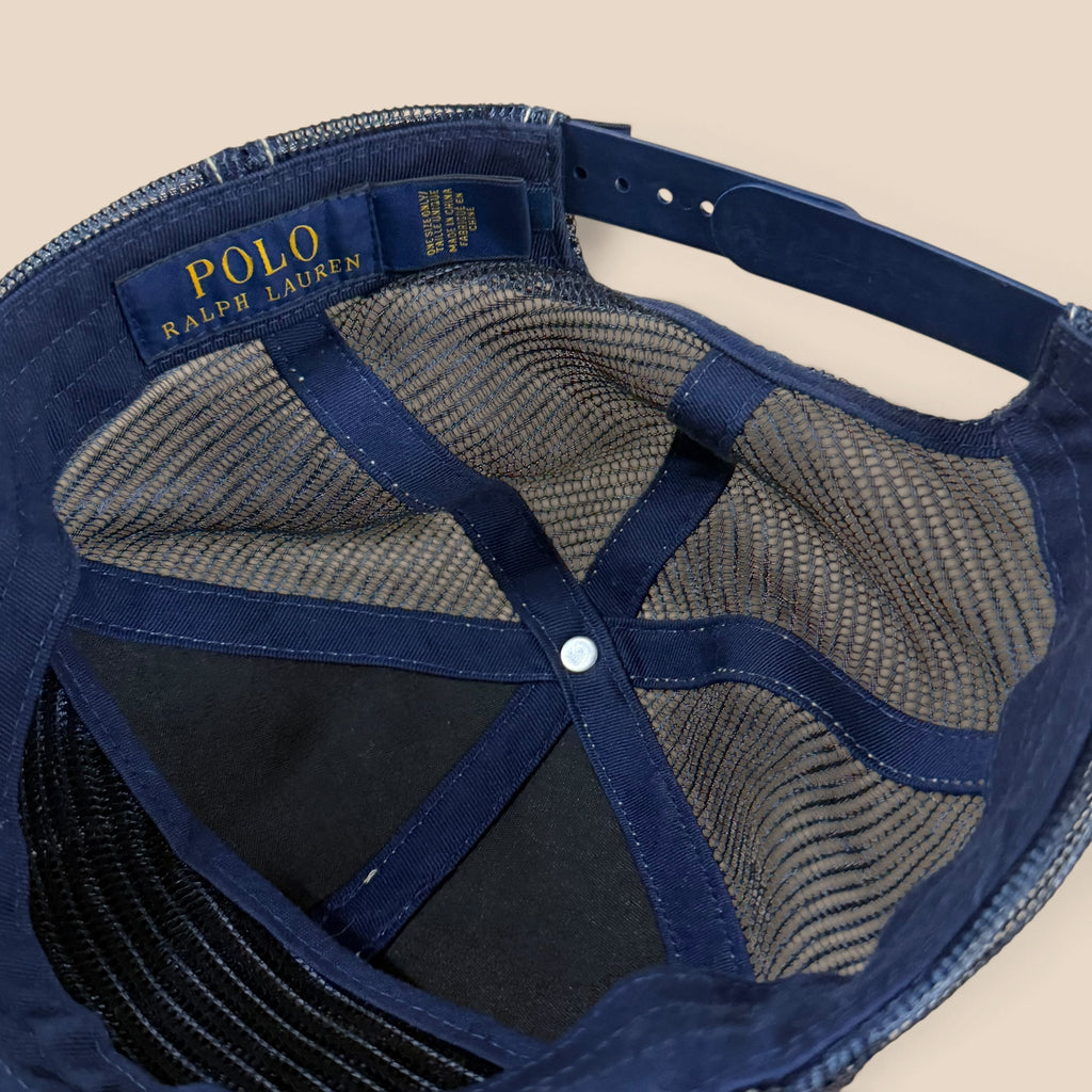 Polo Ralph Lauren Denim Mesh Trucker Hat