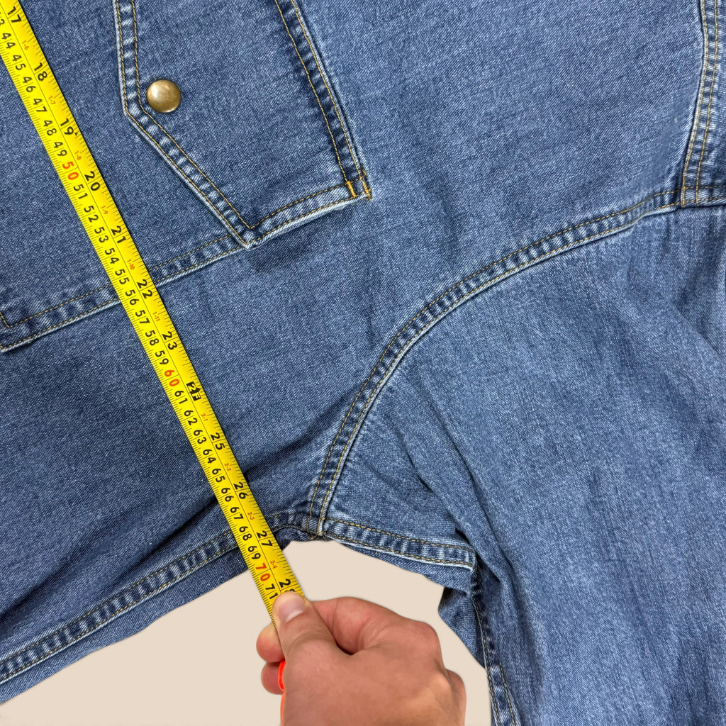 Orvis Denim Popover Shirt XL