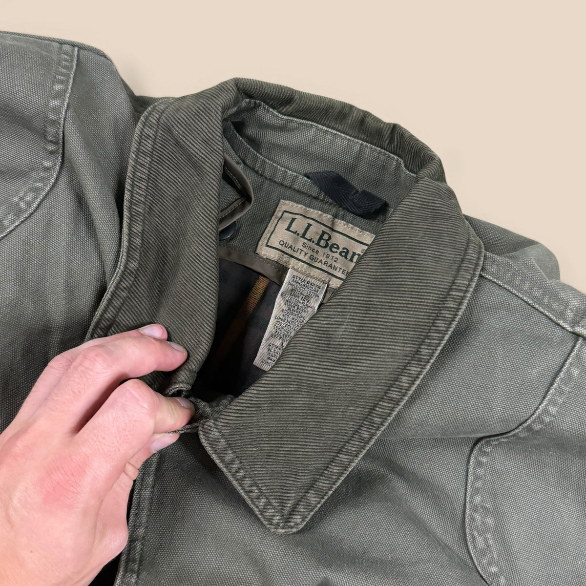 LL Bean Chore Jacket L
